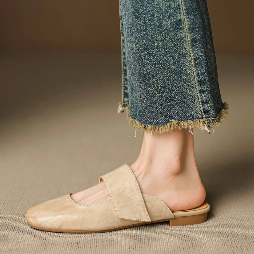 Scarlett Genuine Leather Flats