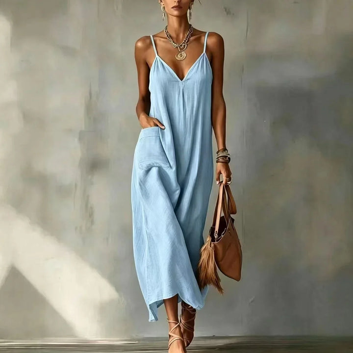 Juliette Spaghetti Strap Maxi Dress