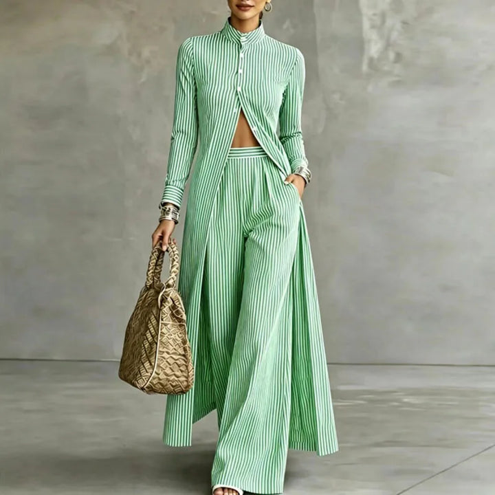 Palomina Striped Two Piece Set