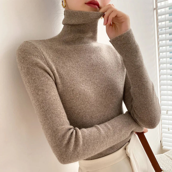 Zarina Cashmere Turtleneck