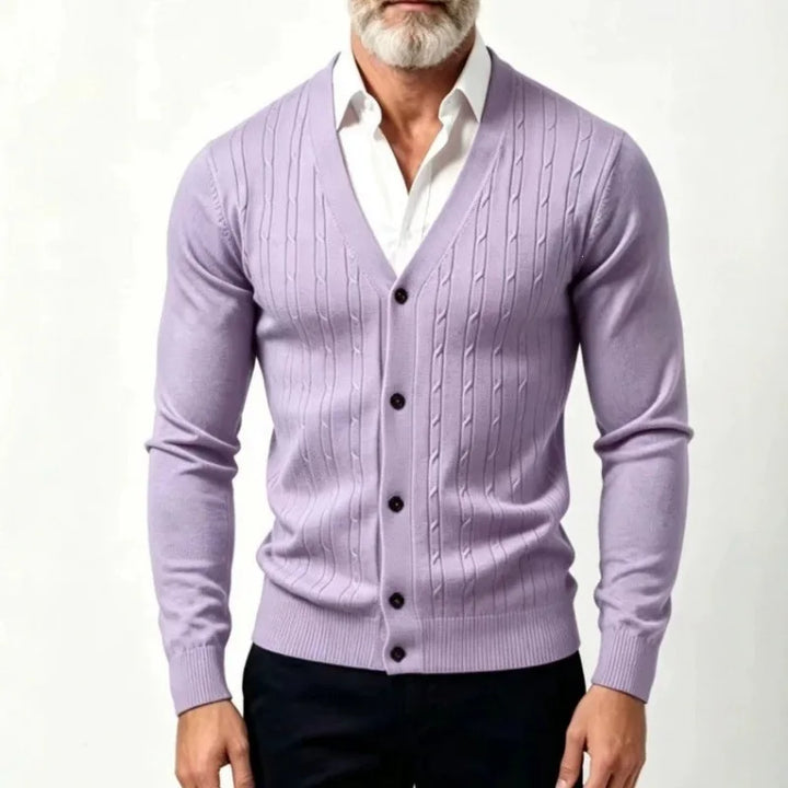 Desmond Cable Knit Cardigan