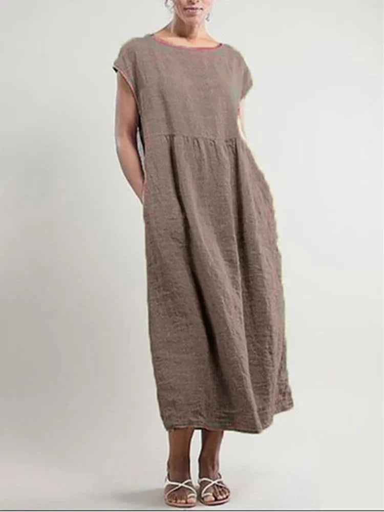 Solene Relaxed Pocket Maxi Dress