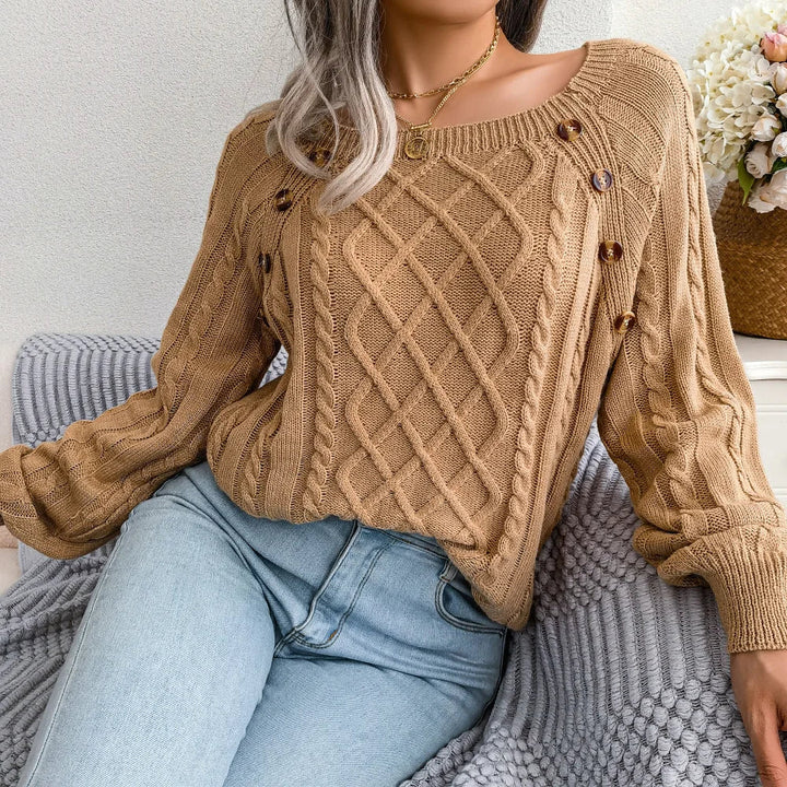 Talia Square Neck Sweater