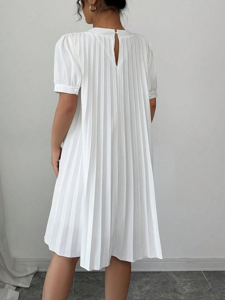 Cindy Pleated Midi Dress