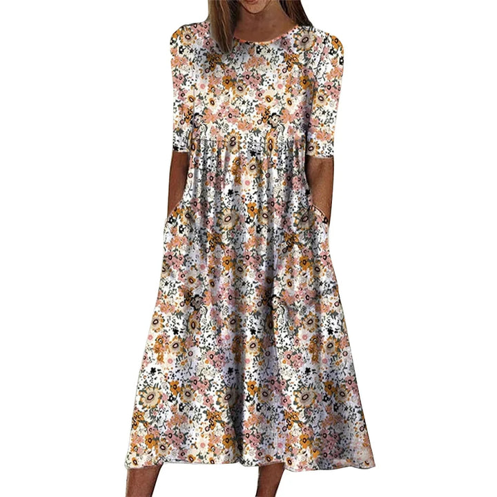 Felicity Vintage Bloom Midi Dress