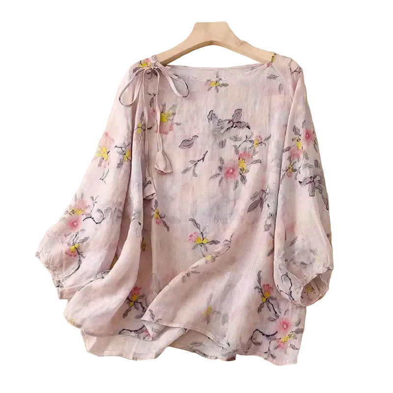Avery Relaxed Floral Blouse