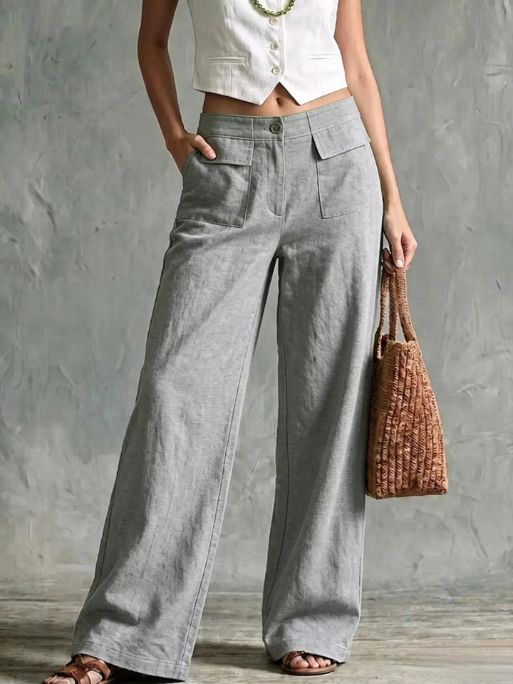Isobel Cotton Linen Trouser