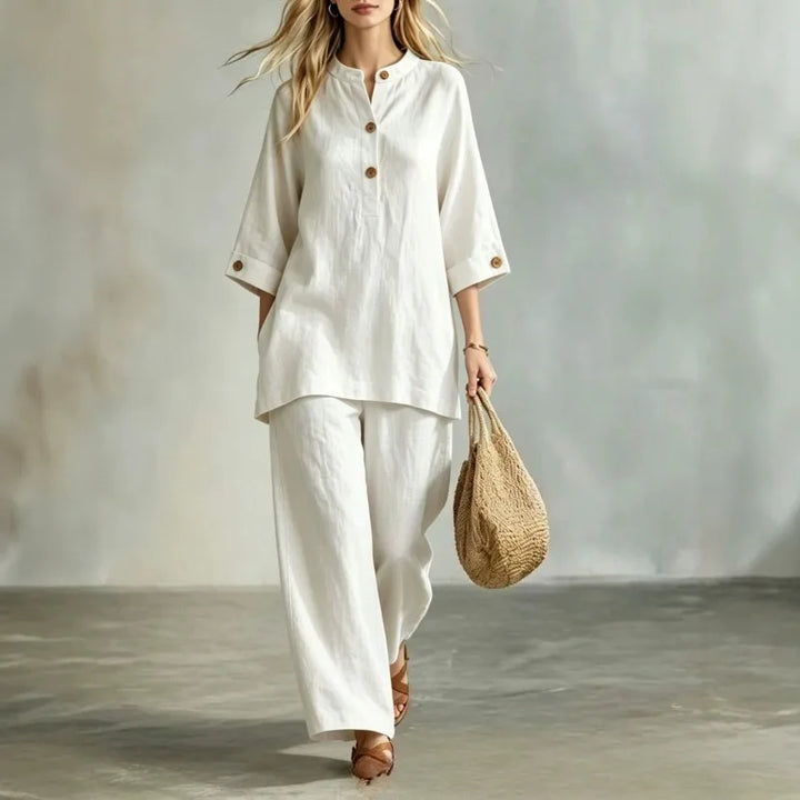 Liorael Loose Fit Everyday Two Piece Set
