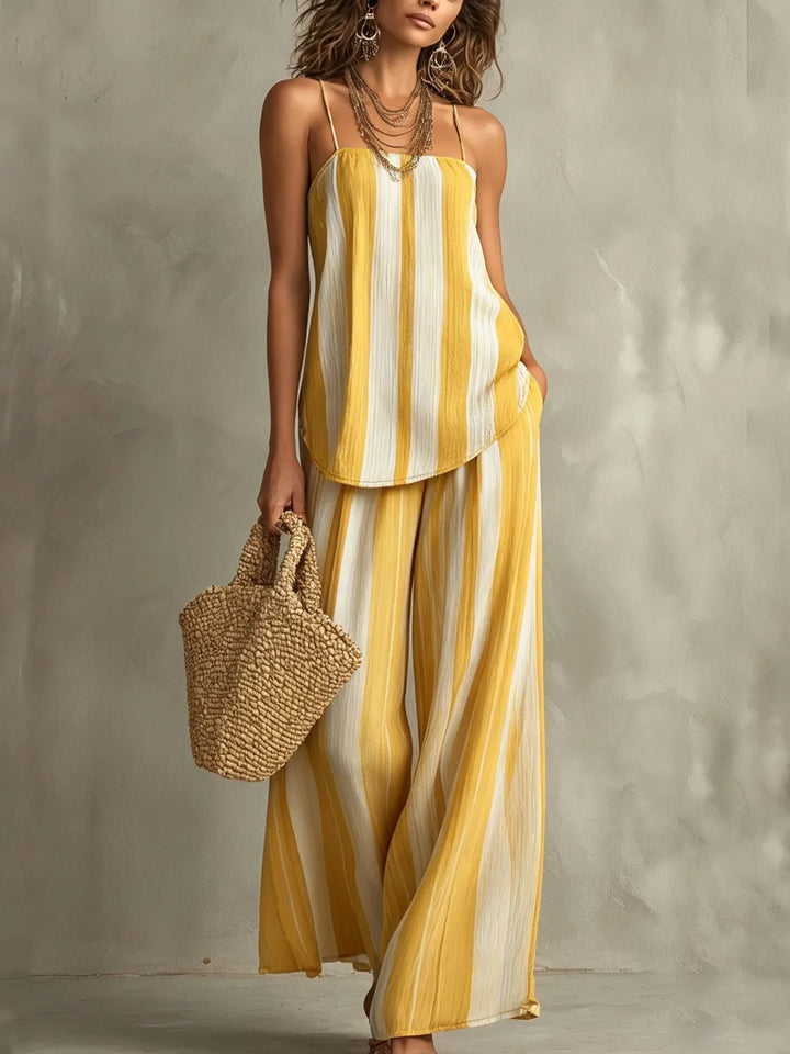 Raegan Striped Matching Set