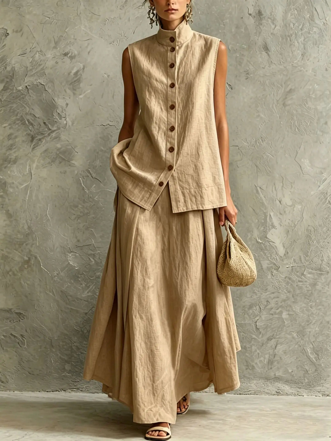 Danna Elegant Maxi Co-Ord Set