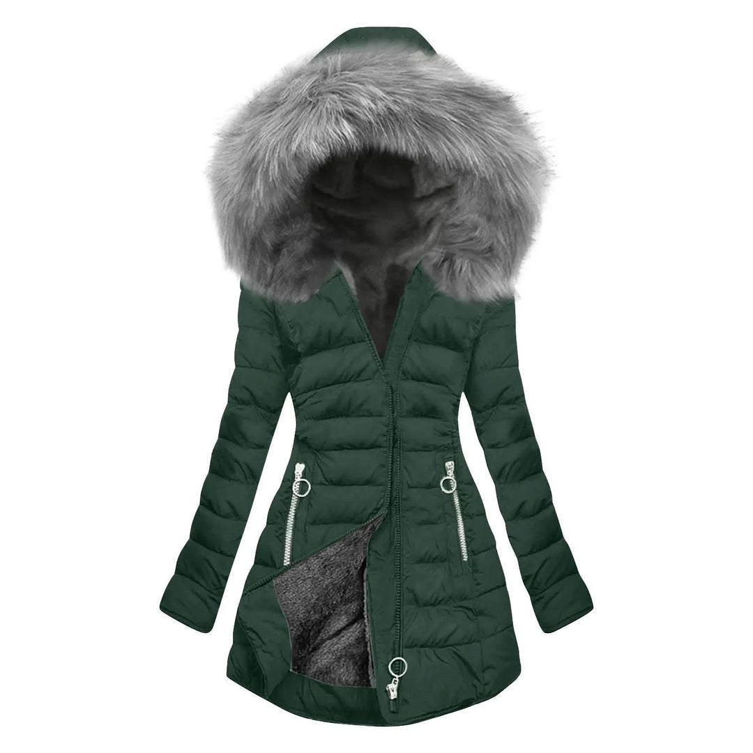 Estelle Hooded Quilted Jacket