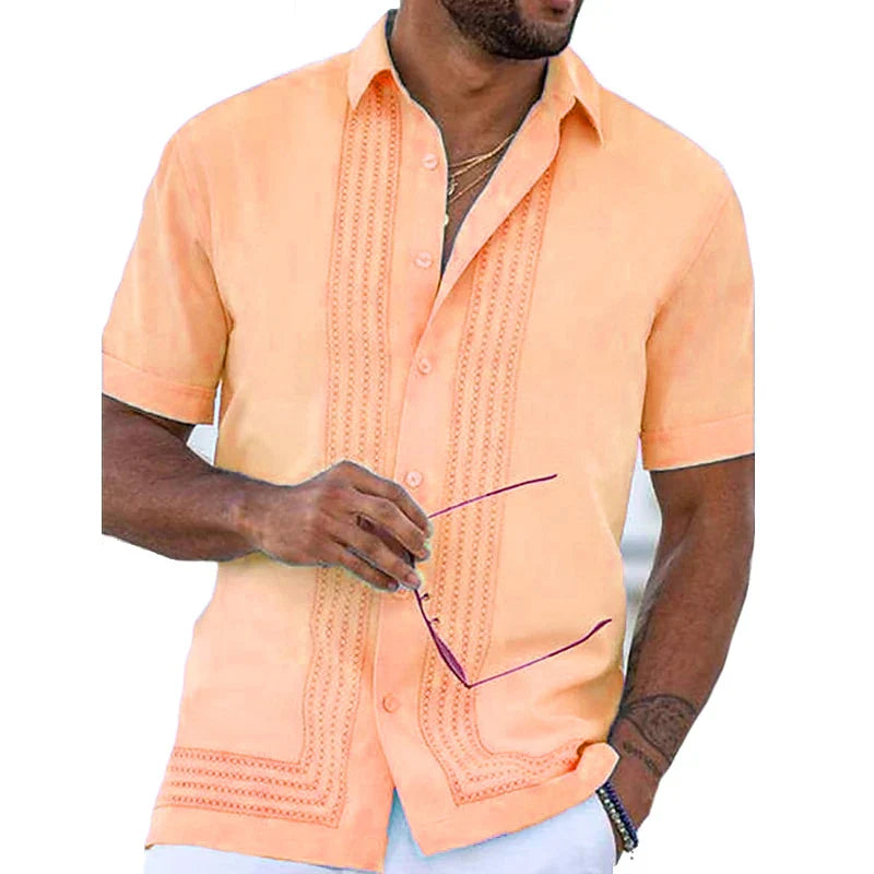 Diane Embroidered Button Down Shirt