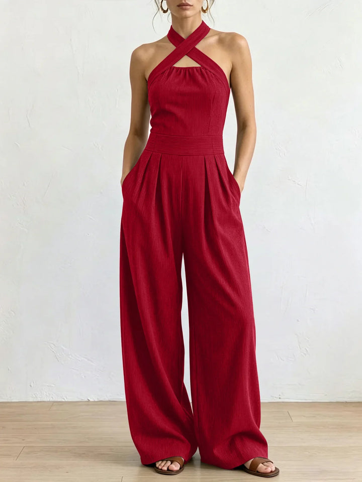 Verena Halter Wide Leg Jumpsuit