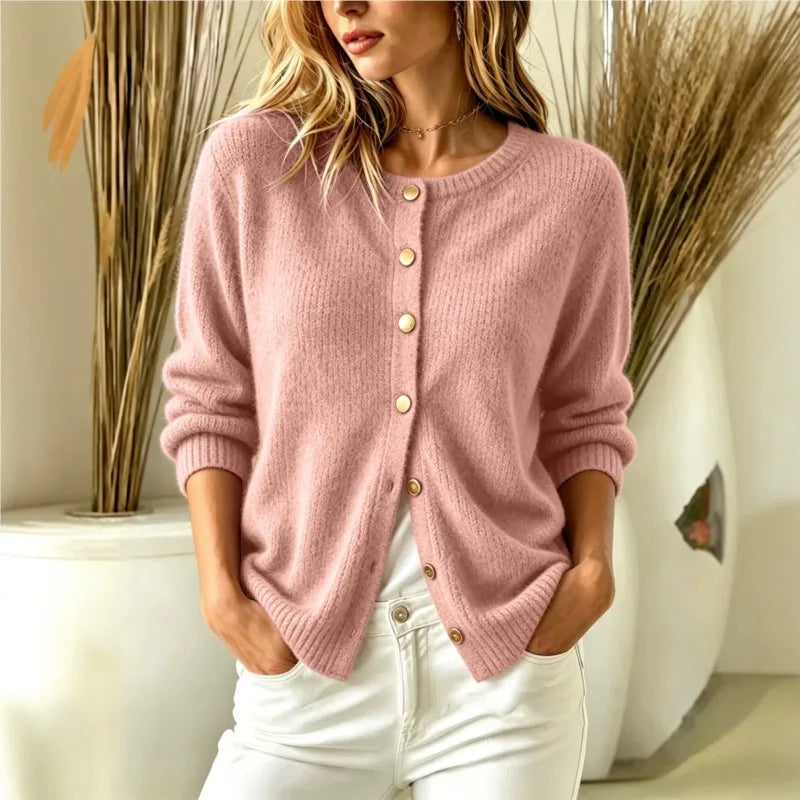Camille Button Front Cardigan