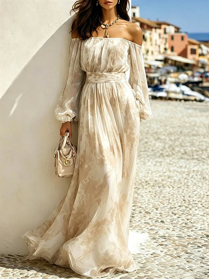 Palmira Off Shoulder Maxi Dress