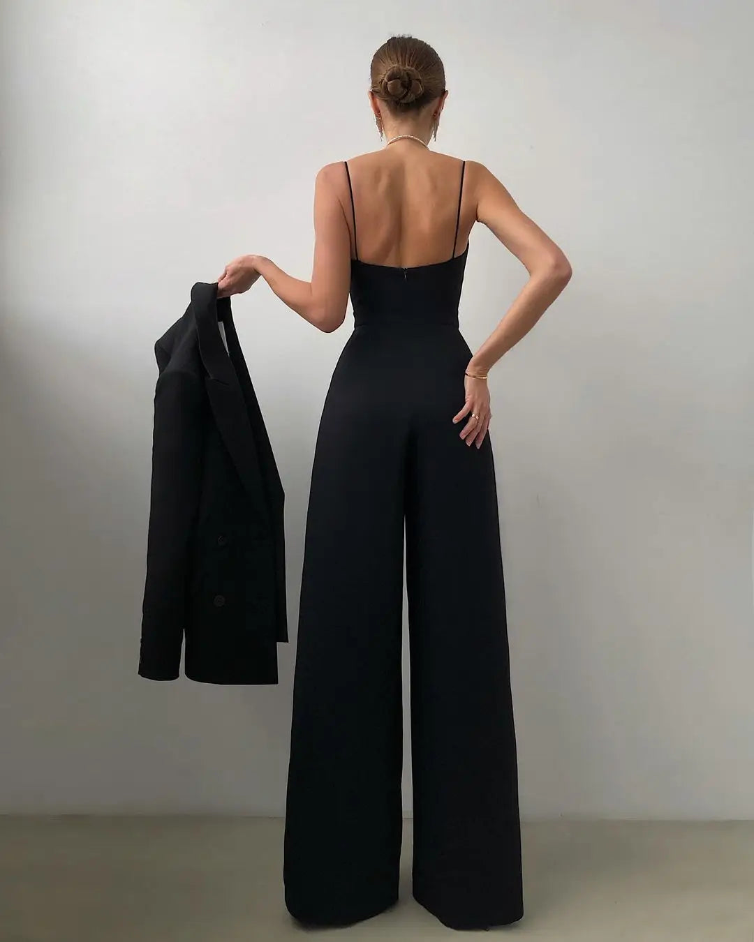 Ellise Sleeveless Wide Leg Jumpsuit