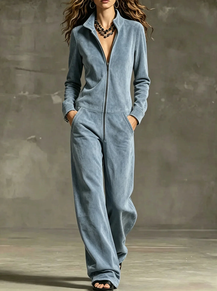Tamsin Front Zip Jumpsuit