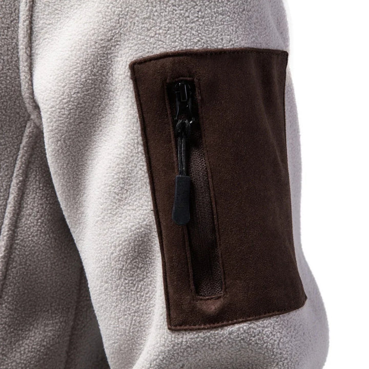 Hadrian Drawstring Hood Fleece Jacket
