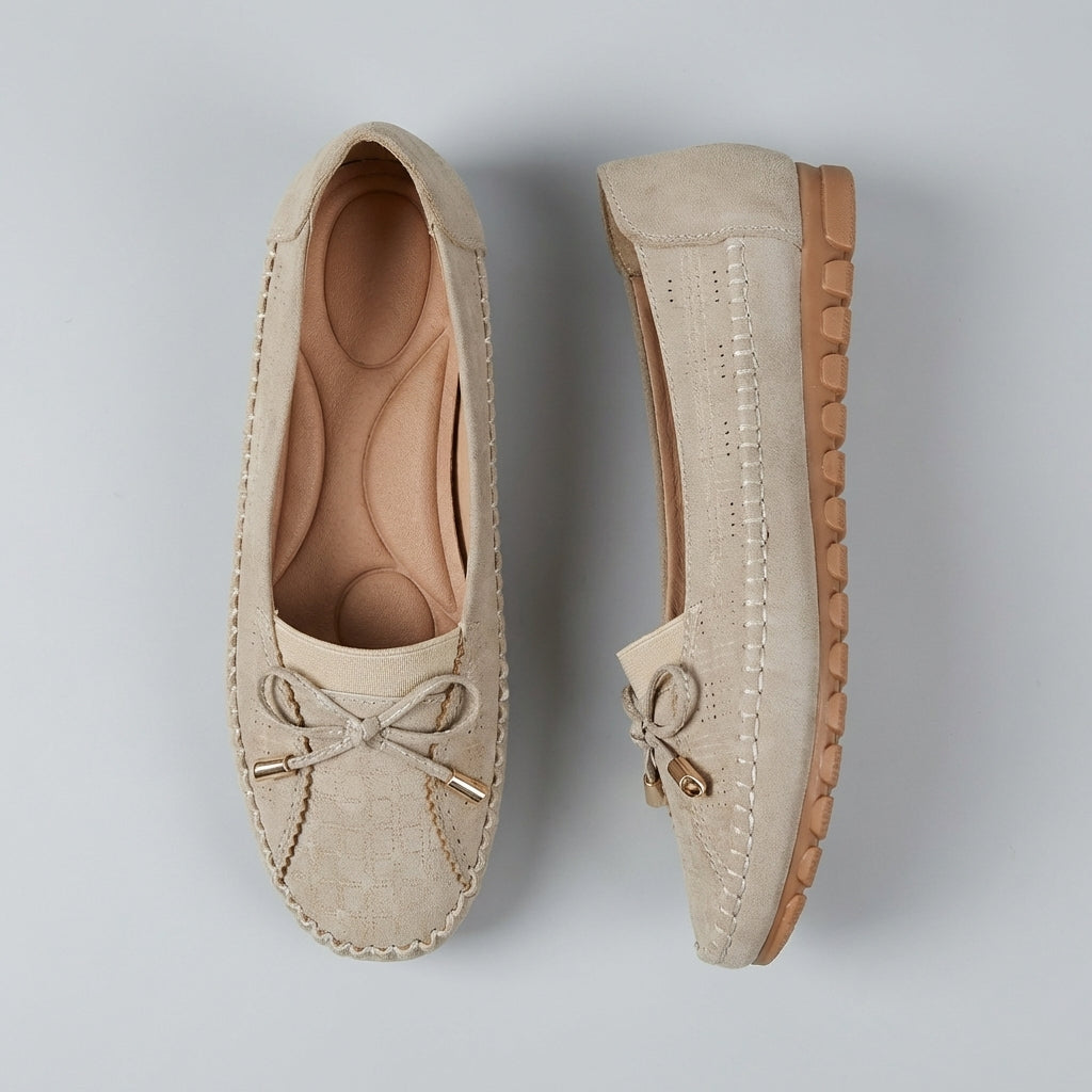 Simone Orthopedic Perforated Comfort Loafers