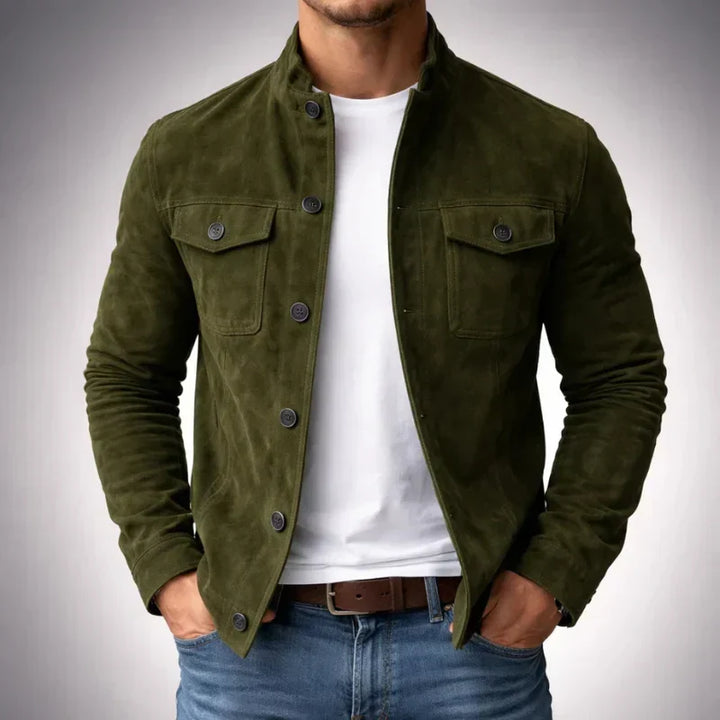 Weston Structured Collarless Jacket