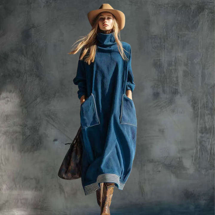 Aurelia Oversized Pocket Dress