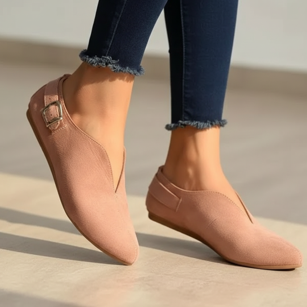 Katherine Pointed Toe Flats