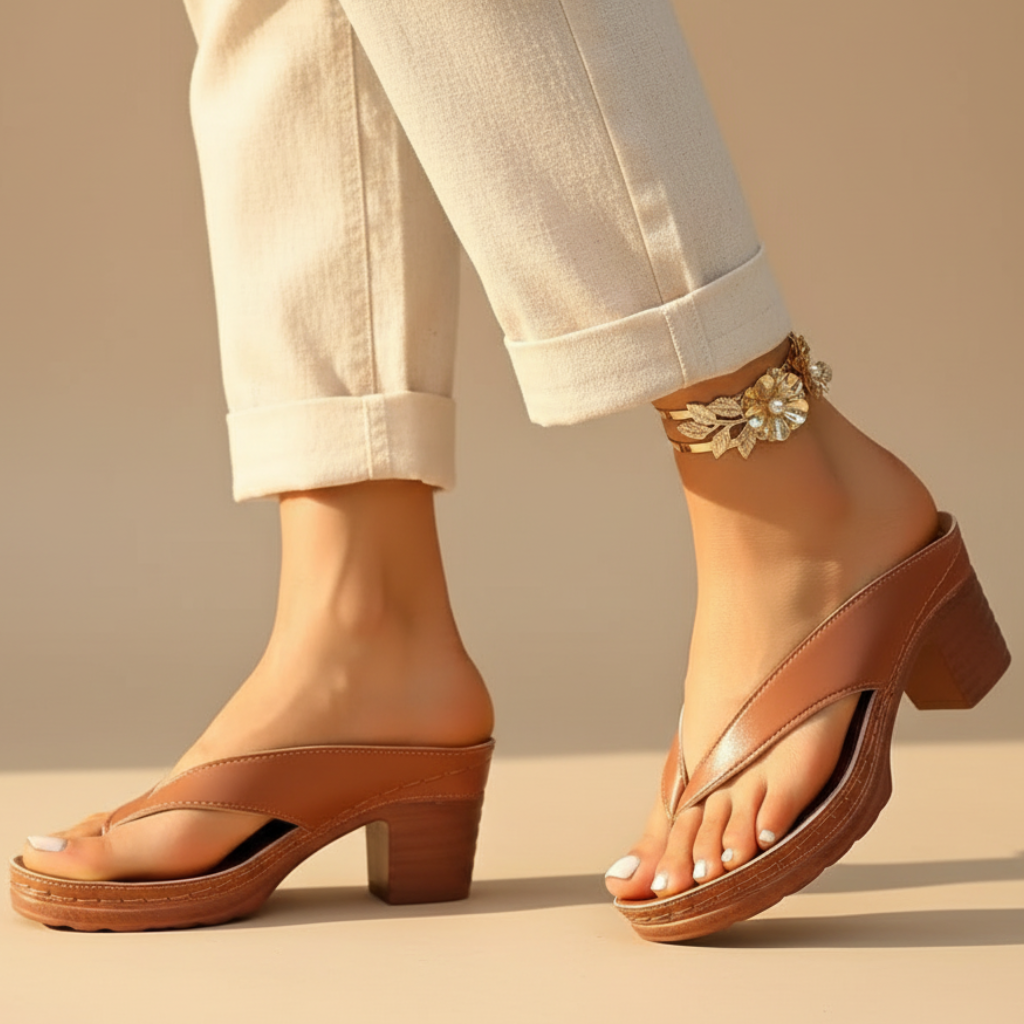 Vanessa Platform Thong Sandals