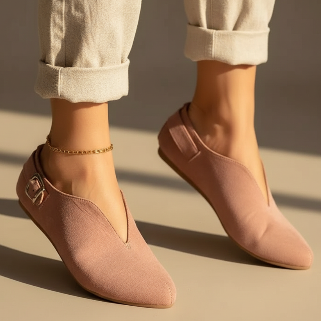 Katherine Pointed Toe Flats