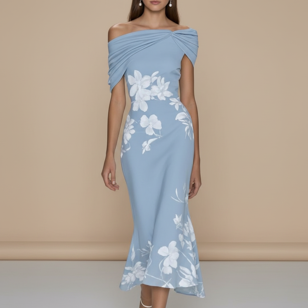 Vanessa Elegant Midi Dress