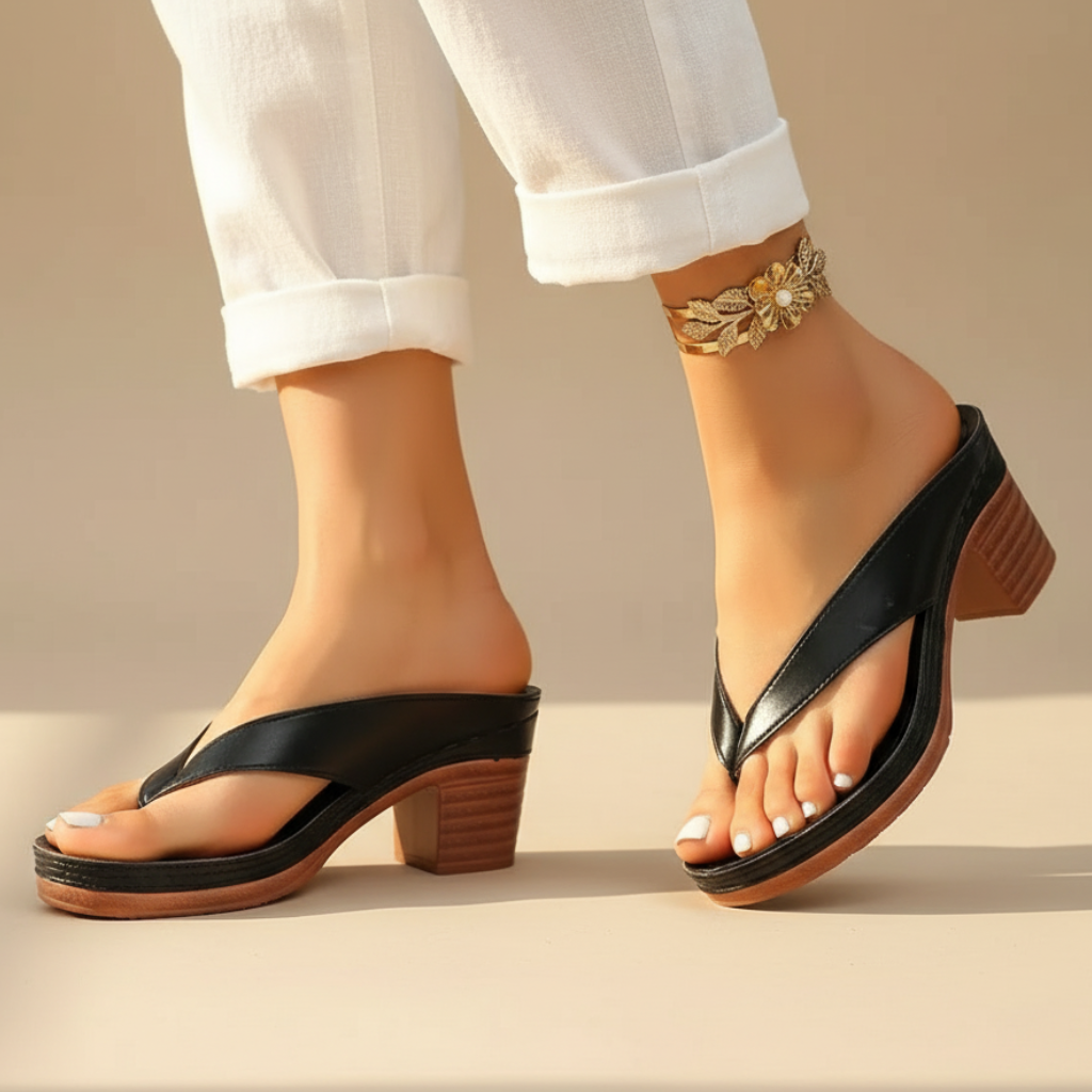 Vanessa Platform Thong Sandals