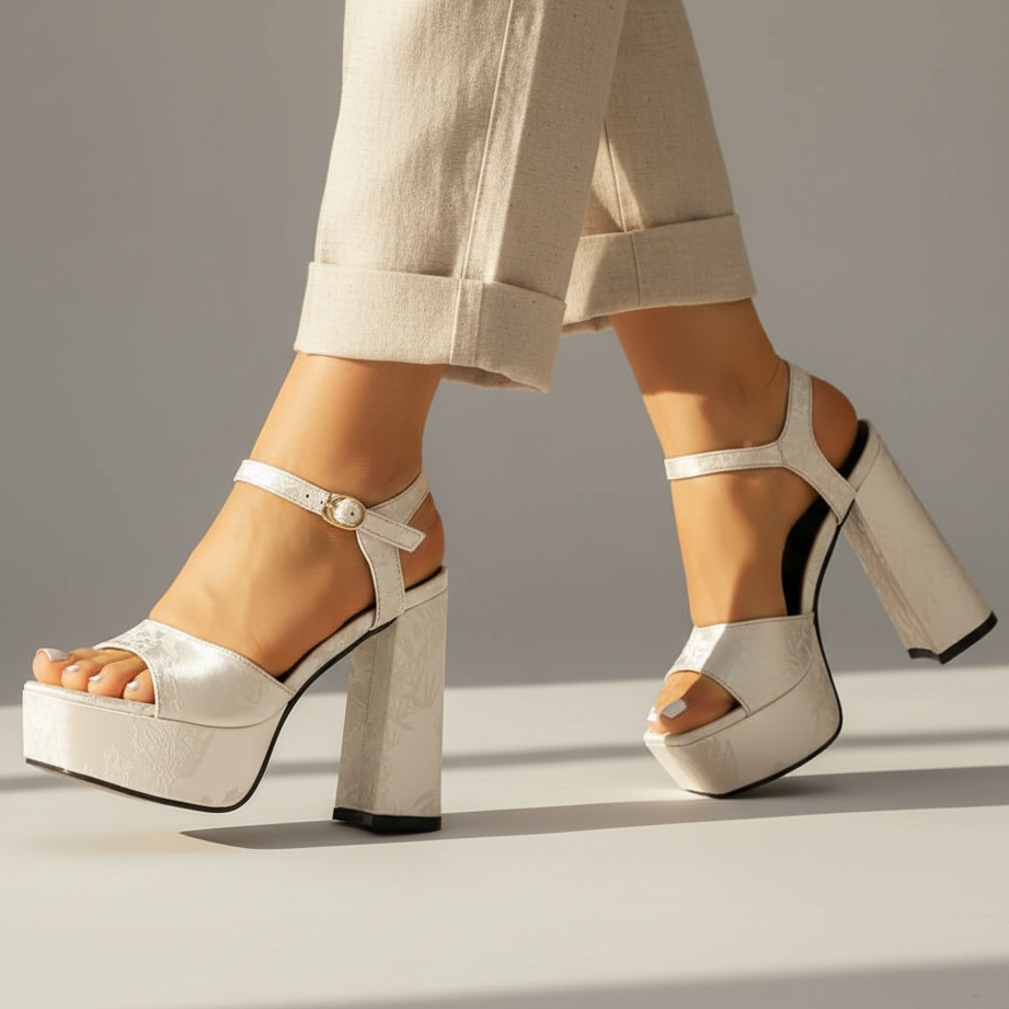 Quinn Square Toe Sandals