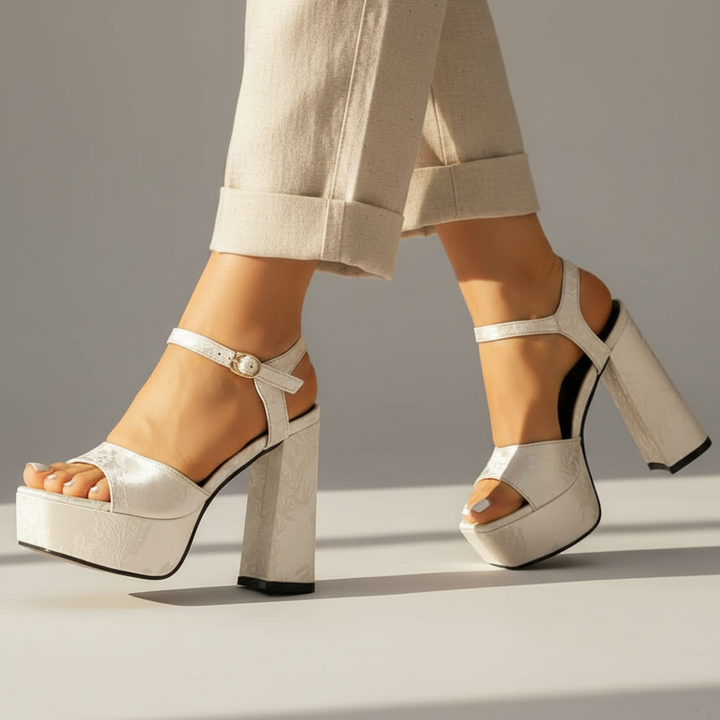 Quinn Square Toe Sandals