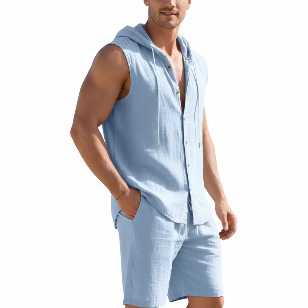 Coastline Linen Matching Set