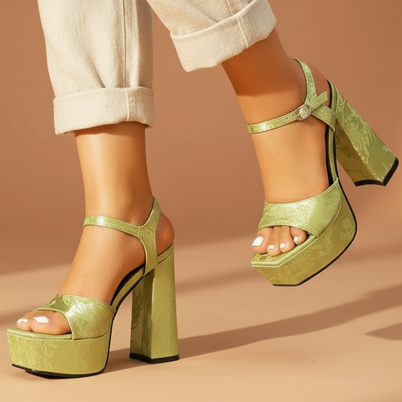 Quinn Square Toe Sandals