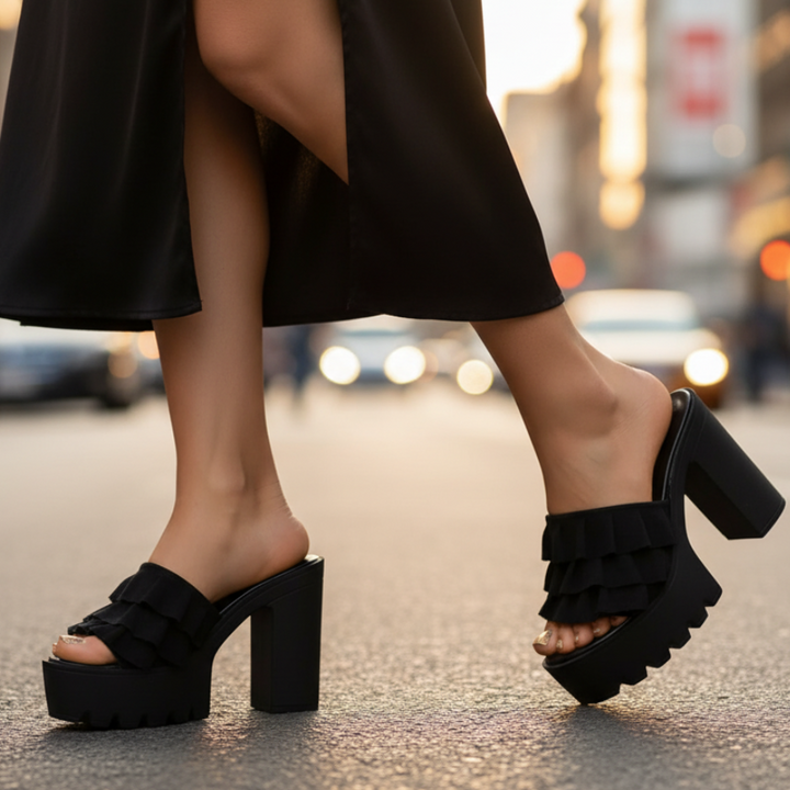 Milana Platform Block Heel Sandals