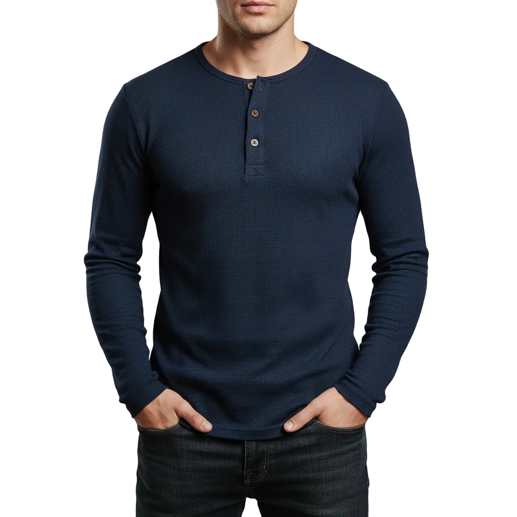 Joshua Henley Long Sleeve Neckline Shirt