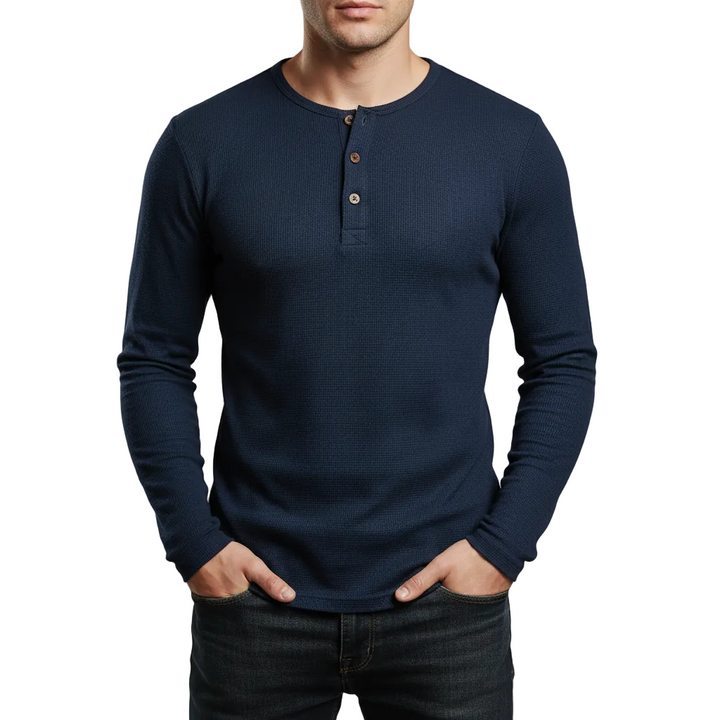 Joshua Henley Long Sleeve Neckline Shirt