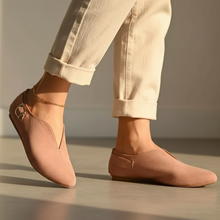 Katherine Pointed Toe Flats