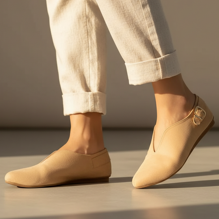 Katherine Pointed Toe Flats
