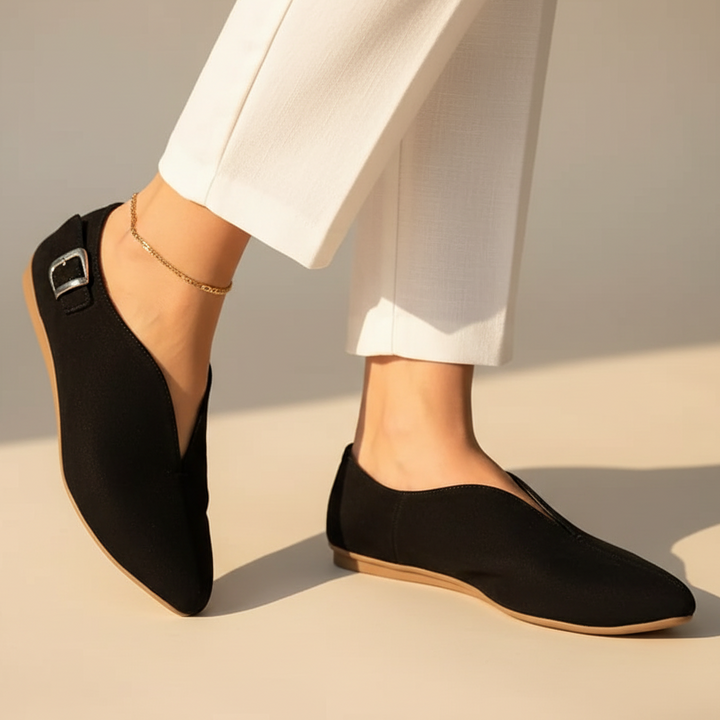 Katherine Pointed Toe Flats
