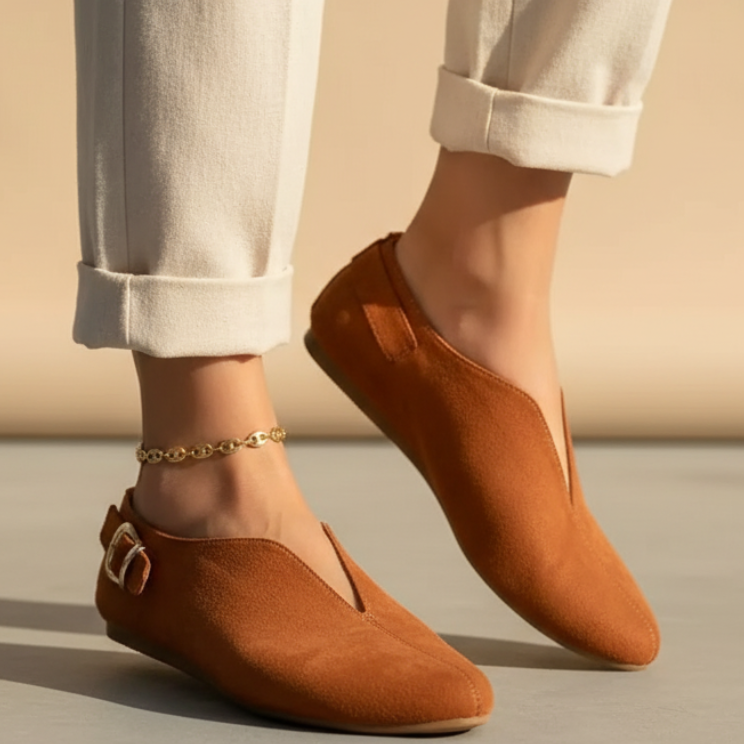 Katherine Pointed Toe Flats