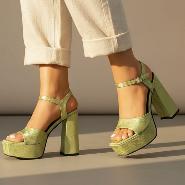 Quinn Square Toe Sandals