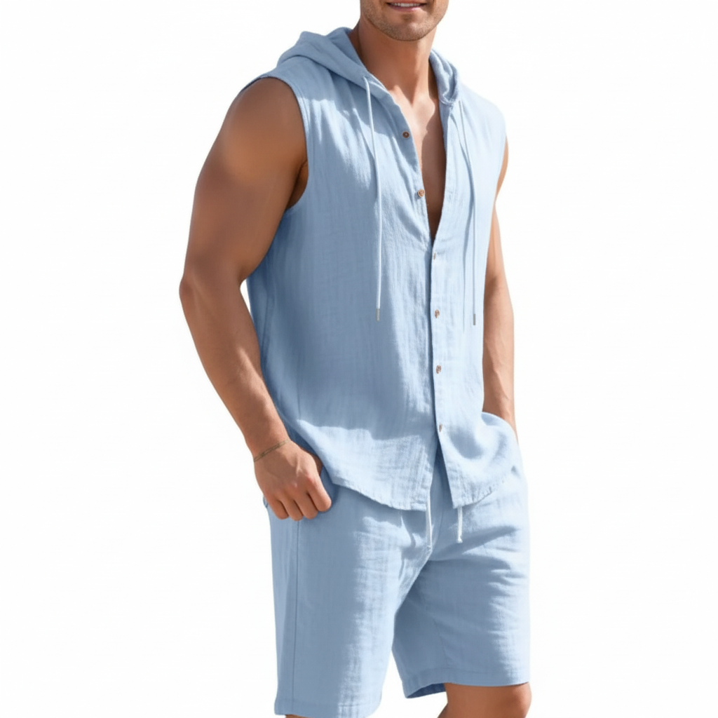 Coastline Linen Matching Set