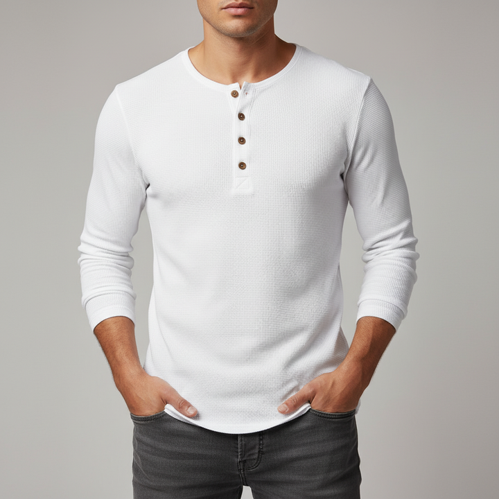 Joshua Henley Long Sleeve Neckline Shirt