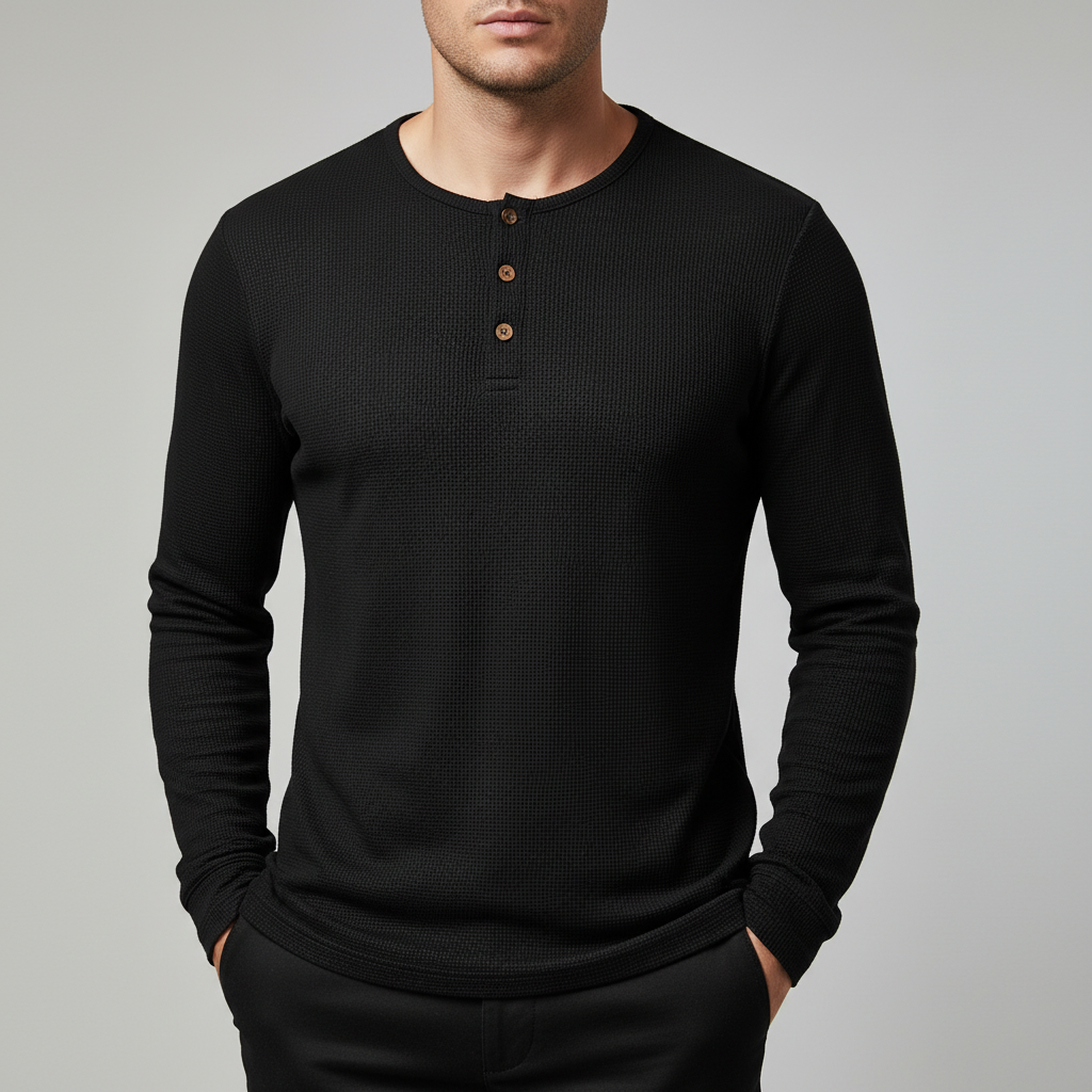 Joshua Henley Long Sleeve Neckline Shirt