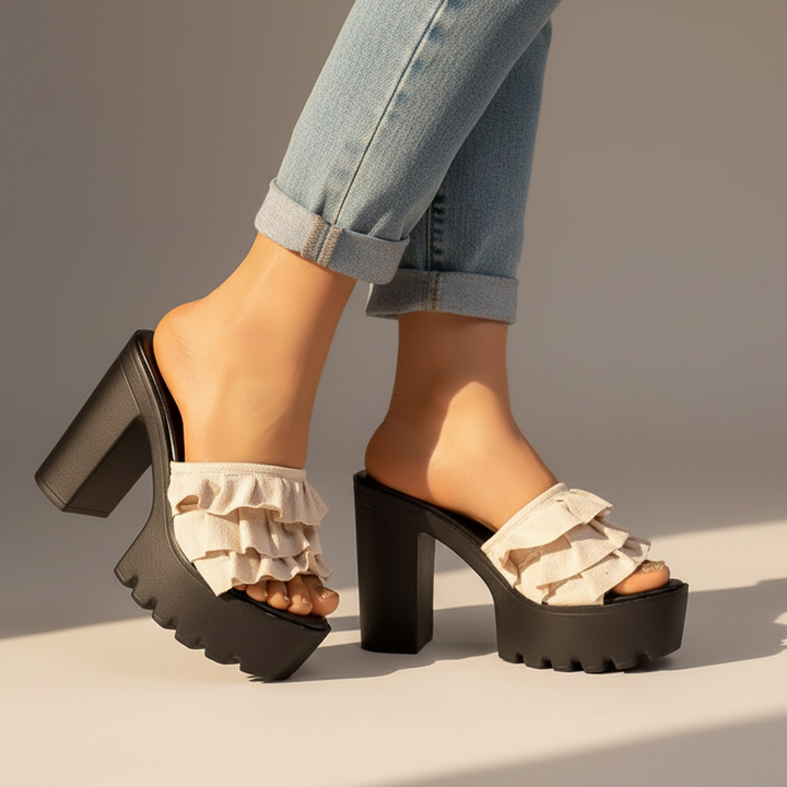 Milana Platform Block Heel Sandals