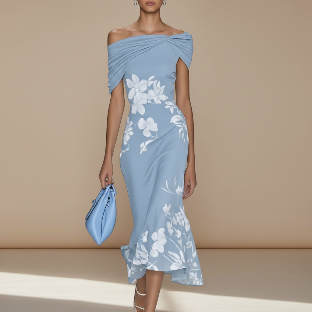 Vanessa Elegant Midi Dress