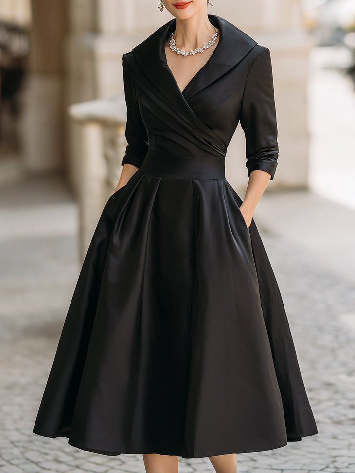 Vasanti Elegant Midi Cocktail Dress