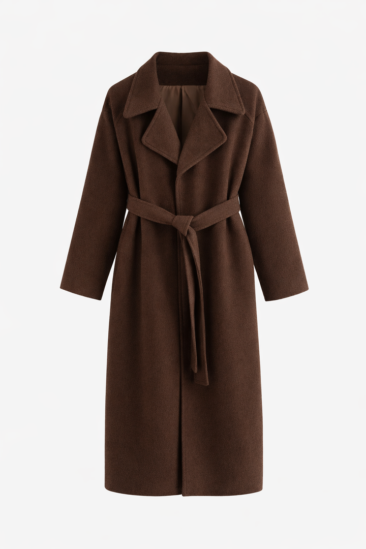 Ophelia Belted Wrap Coat