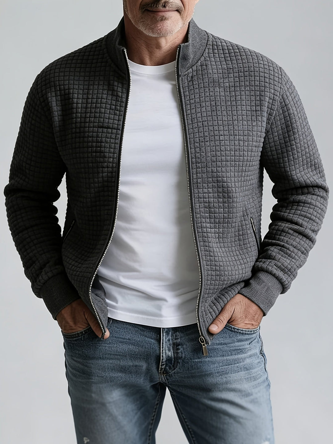 Rocco Stand-Collar Zip Jacket